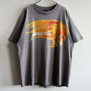 �y90s�z �yMETALLICA Pushead Tee�z XL ���^���J �p�X�w�b�h 90�N�� �o��T �Ò� T�V���c 26040222