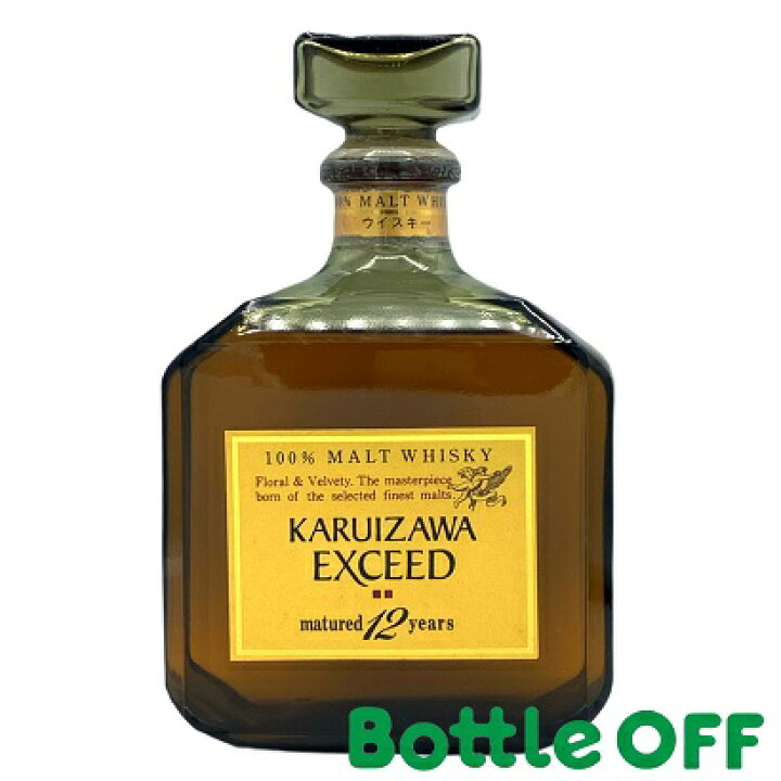 楽天市場】メルシャン 軽井沢 12年 エクシード モルト ウイスキー 40  
