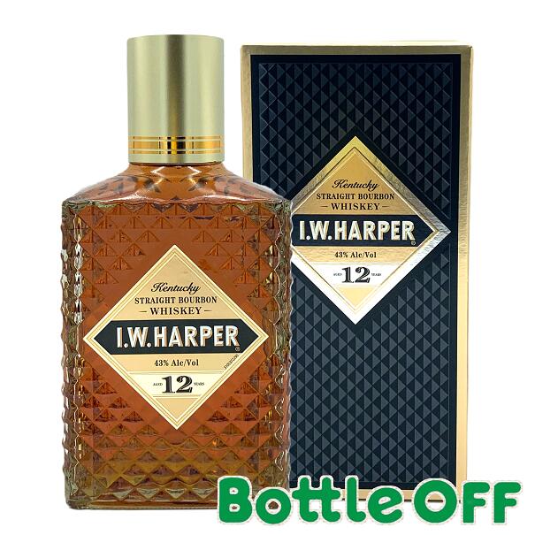 IW ハーパー　12年　43% 750ml 　正規品　バーボン 箱付き ウイスキー | BO楽天市場店
