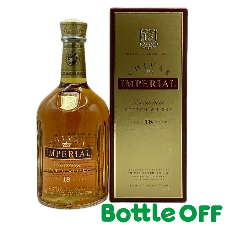 楽天市場】シーバス インペリアル 18年 CHIVAS IMPERIAL 18YEARS 700ml 