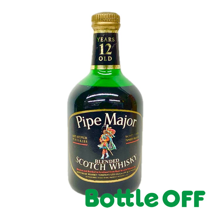 楽天市場】パイプメジャー12年 750ml 43% Pipe Major 12年 オールド 