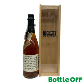 ブッカーズ 木箱付き NoC06-K-8 BOOKER'S BATCH 750ml 64.25% オールドボトル ヴィンテージウイスキー 【二次流通品】