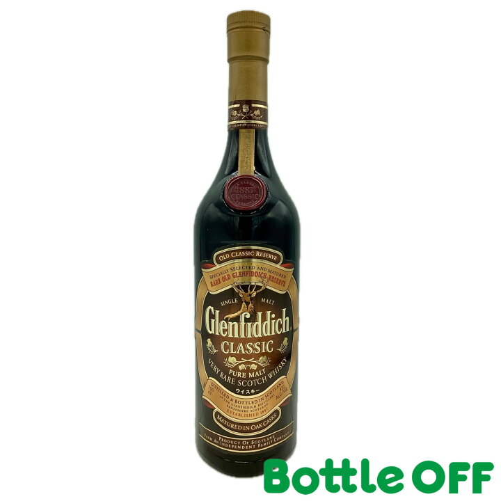 楽天市場】グレンフィディック クラシック ピュアモルト 700ml 43 