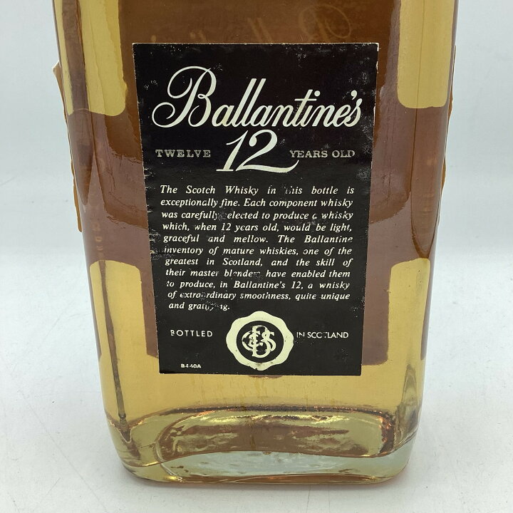 楽天市場】バランタイン 12年 ベリーオールド 750ml 43% Ballantine