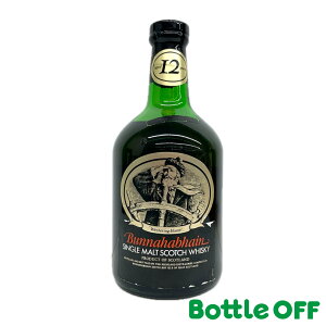 �u�i�n�[�u�� 12�N �����x�� 750ml 43% Bunnahabhain aged 12 years SINGLE MALT SCOTCH WHISKY �I�[���h�{�g�� ���B���e�[�W�E�C�X�L�[ �y�񎟗��ʕi�z