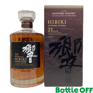 Tg[ 21N@t zO@43% 700ml@Suntory Hibiki 21years old@with boxy񎟗ʕiz