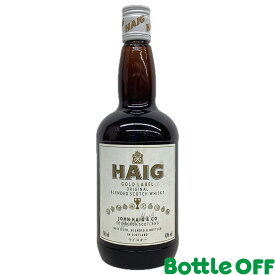 ヘイグ ゴールドラベル 43% 750ml Haig Gold Label オールドボトル ヴィンテージウイスキー【二次流通品】