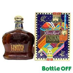 NE[ ~ebhGfBV Crown Royal LIMITED EDITION 750ml 40% I[h{g Be[WECXL[y񎟗ʕiz