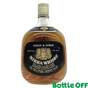 jbJ S[hS[h G&G r 70N 760ml 43% Nikka Gold&Gold White Bottle I[h{g Be[WECXL[y񎟗ʕiz