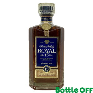 �T���g���[ ���[���� 15�N �X�����{�g�� 660ml 40% Suntory Royal Slim Bottle �I�[���h�{�g�� ���B���e�[�W�E�C�X�L�[�y�񎟗��ʕi�z