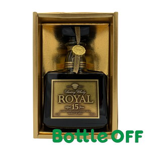 �T���g���[ ���[���� 15�N �����x�� ���t�� 43% 750ml Suntory ROYAL 15years gold label �I�[���h�{�g�� ���B���e�[�W�E�C�X�L�[�y�񎟗��ʕi�z