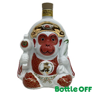 �T���g���[���[���� ���x�{�g�� �\ Suntory Royal Zodiac Bottle Monkey 43% 600ml �I�[���h�{�g�� ���B���e�[�W�E�C�X�L�[ �y�񎟗��ʕi�z