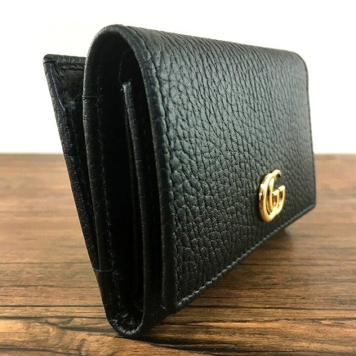 楽天市場】【中古】 送料込み！ 未使用品 GUCCI コンパクトウォレット  