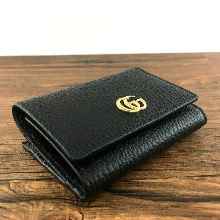 楽天市場】【中古】 送料込み！ 未使用品 GUCCI コンパクトウォレット  