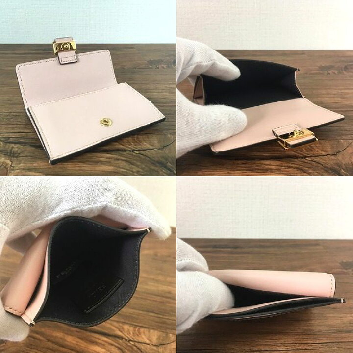 楽天市場】【中古】 送料込み！ 未使用品 FENDI コンパクトウォレット  