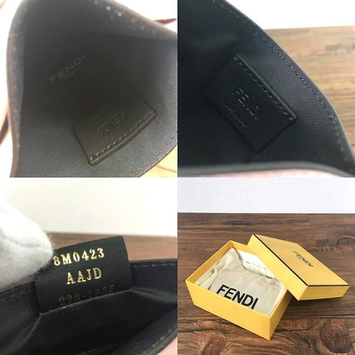 楽天市場】【中古】 送料込み！ 未使用品 FENDI コンパクトウォレット  