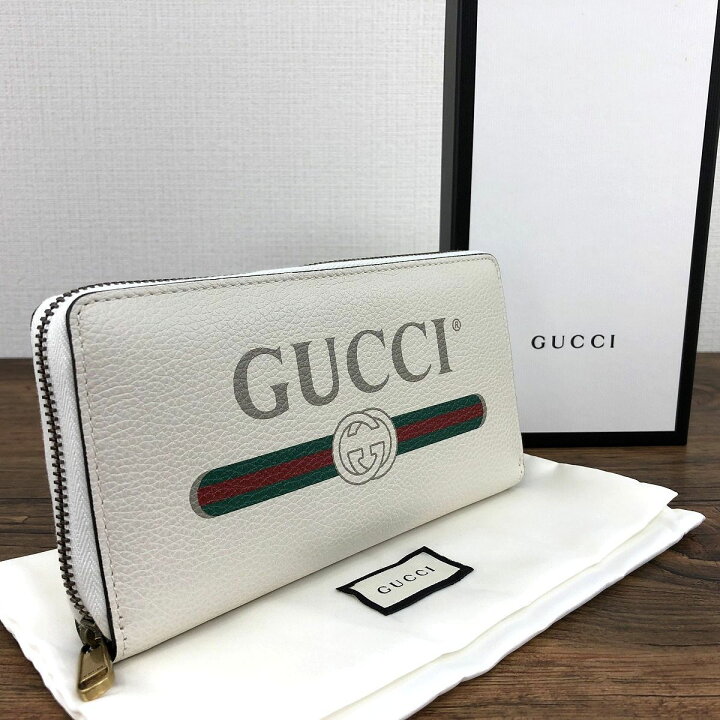 楽天市場】【中古】 送料込み！ 未使用品 GUCCI ジップウォレット  