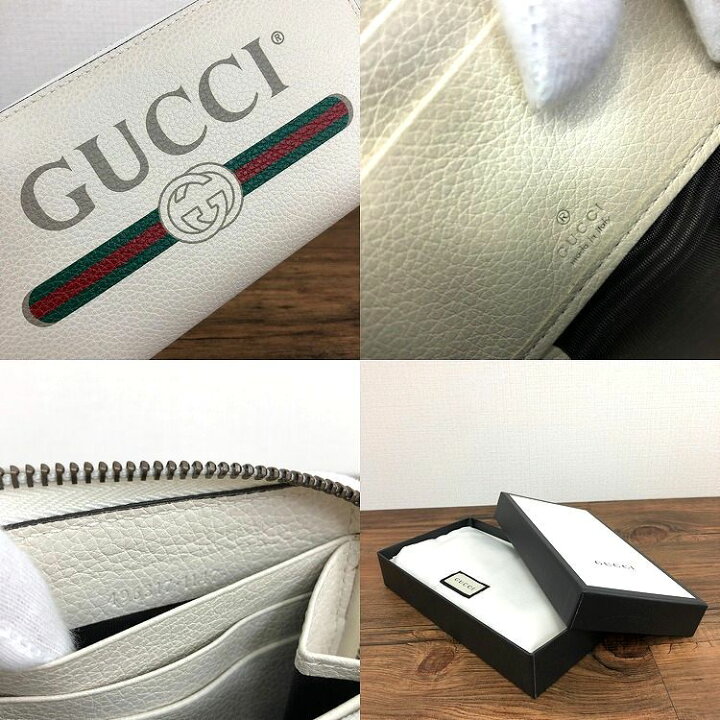 楽天市場】【中古】 送料込み！ 未使用品 GUCCI ジップウォレット  