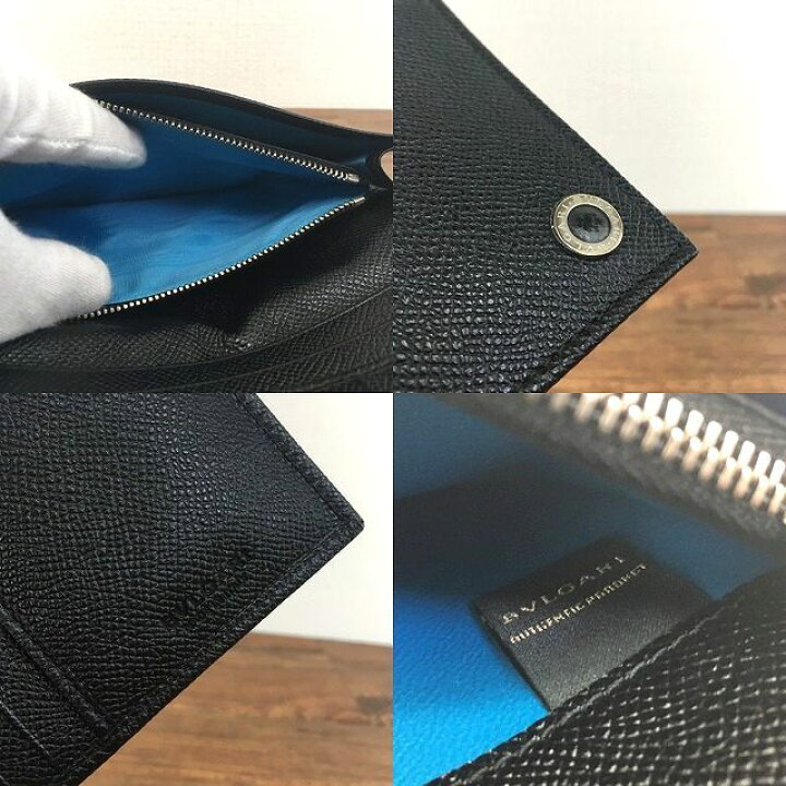 楽天市場】【中古】 送料込み！ 未使用品 BVLGARI 長財布 30398  