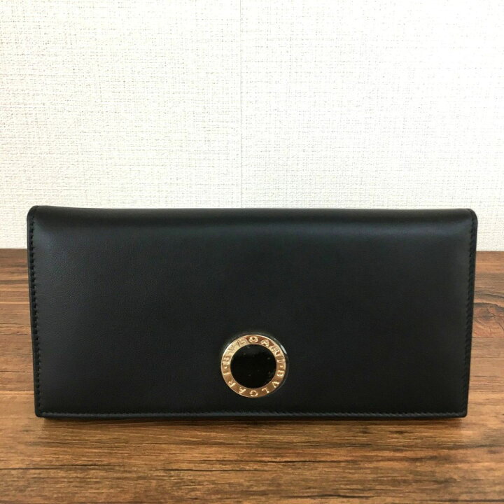 楽天市場】【中古】 送料込み！ 極美品 BVLGARI 長財布 ブラック  