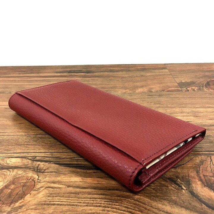 楽天市場】【中古】 送料込み！ 未使用品 BURBERRY 長財布 レッド 