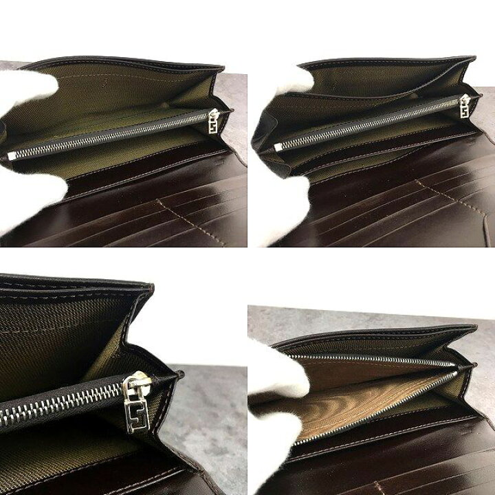 楽天市場】【中古】 送料込み！ 極美品 FENDI 長財布 30851 ズッカ柄  