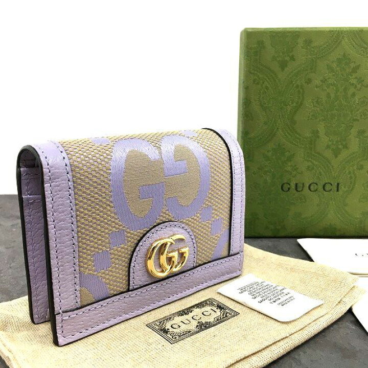 楽天市場】【中古】 送料込み！ 未使用品 GUCCI コンパクトウォレット  