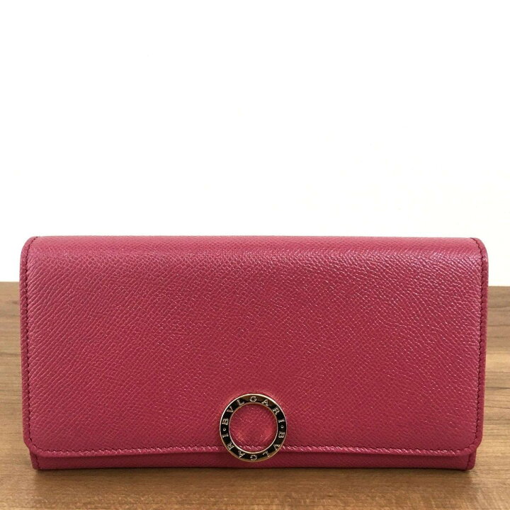 楽天市場】【中古】 送料込み！ 極美品 BVLGARI 長財布 レザー ヘザー  