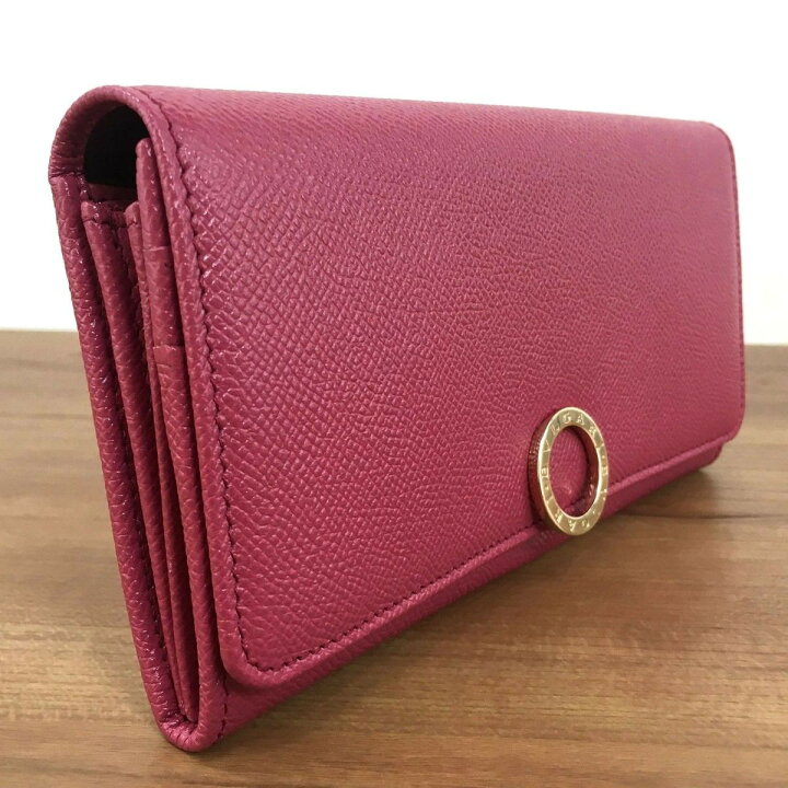 楽天市場】【中古】 送料込み！ 極美品 BVLGARI 長財布 レザー ヘザー  