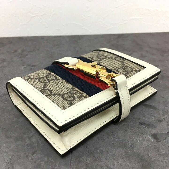 楽天市場】【中古】送料込み！ 未使用品 GUCCI コンパクトウォレット  