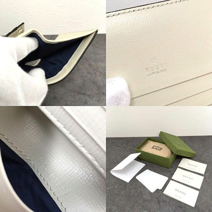 楽天市場】【中古】送料込み！ 未使用品 GUCCI コンパクトウォレット 