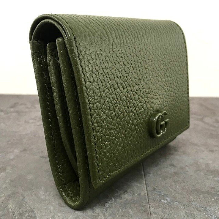 楽天市場】【中古】 送料込み！ 未使用品 GUCCI コンパクトウォレット  