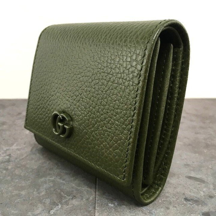 楽天市場】【中古】 送料込み！ 未使用品 GUCCI コンパクトウォレット  