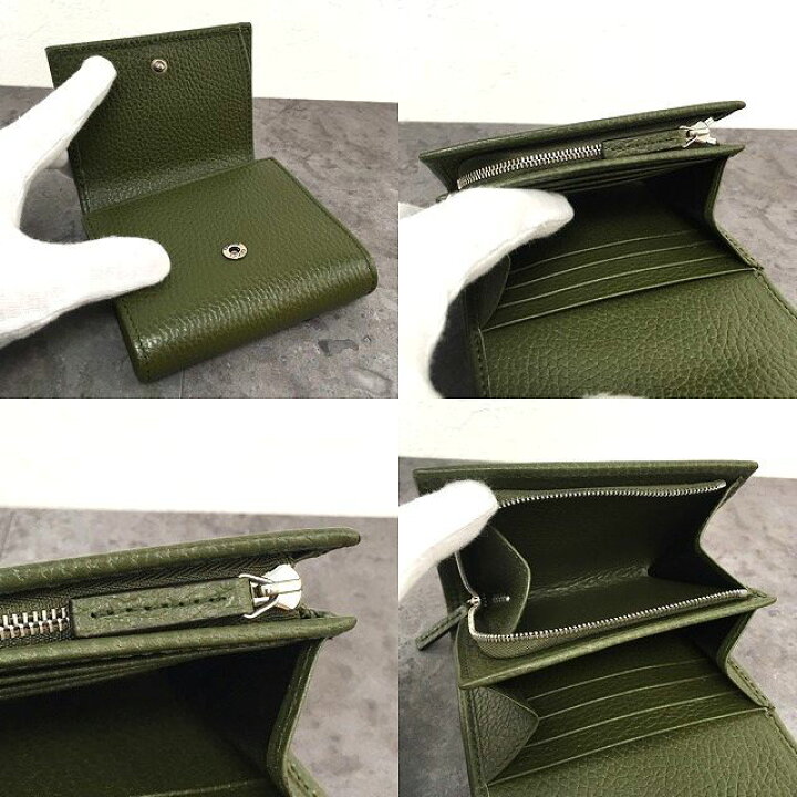 楽天市場】【中古】 送料込み！ 未使用品 GUCCI コンパクトウォレット  