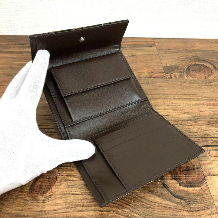 楽天市場】【中古】 送料込み！ 未使用品 FENDI 三つ折り財布 ズッカ柄  