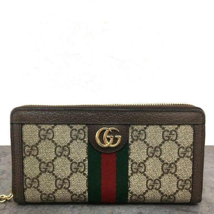 楽天市場】【中古】 送料込み！ 未使用品 GUCCI ジップウォレット  