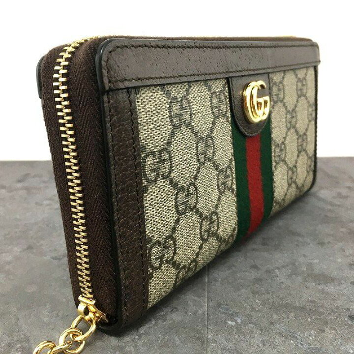 楽天市場】【中古】 送料込み！ 未使用品 GUCCI ジップウォレット  