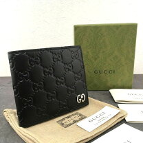 楽天市場】gucci 二つ折り財布 未使用の通販 