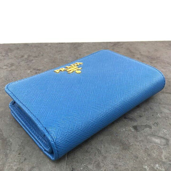 楽天市場】【中古】 送料込み！ 未使用品 PRADA ミディアムウォレット  
