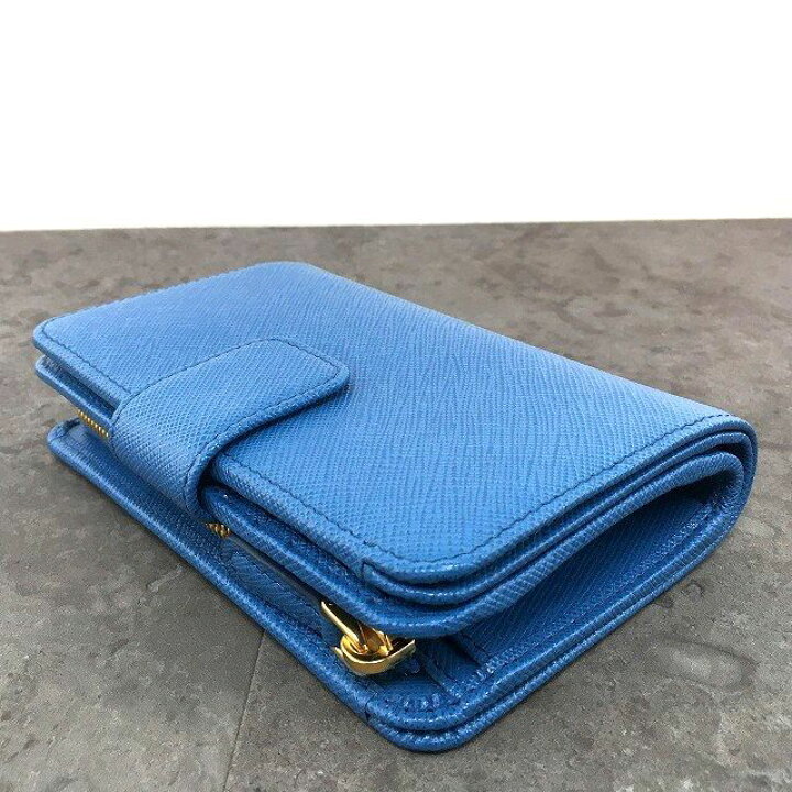 楽天市場】【中古】 送料込み！ 未使用品 PRADA ミディアムウォレット  