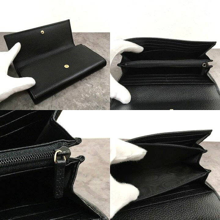 楽天市場】【中古】 送料込み！ 未使用品 GUCCI 長財布 598206  