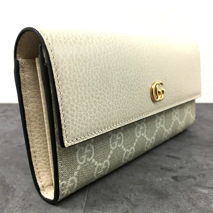 楽天市場】【中古】 送料込み！ 未使用品 GUCCI 長財布 456116  