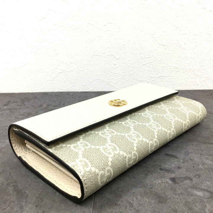 楽天市場】【中古】 送料込み！ 未使用品 GUCCI 長財布 456116  