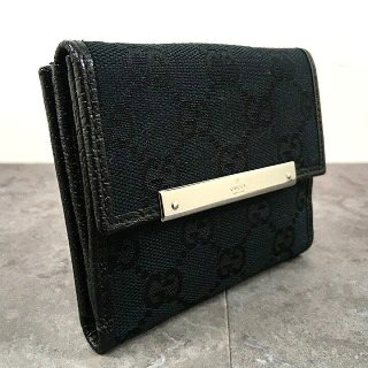 楽天市場】【中古】 送料込み！ 未使用品 GUCCI コンパクトウォレット  