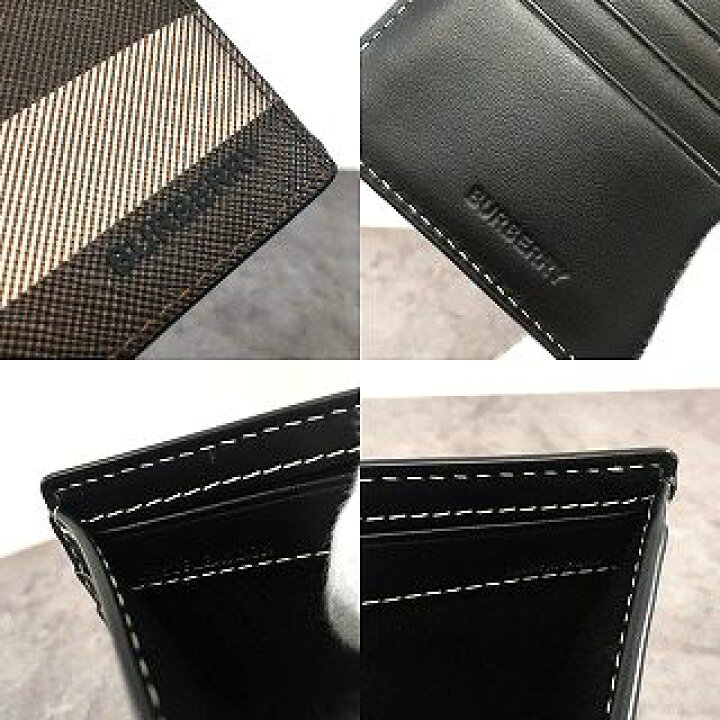 楽天市場】【中古】 送料込み！ 未使用品 BURBERRY 二つ折り財布 