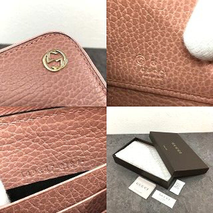 楽天市場】【中古】 送料込み！ 未使用品 GUCCI ジップウォレット 