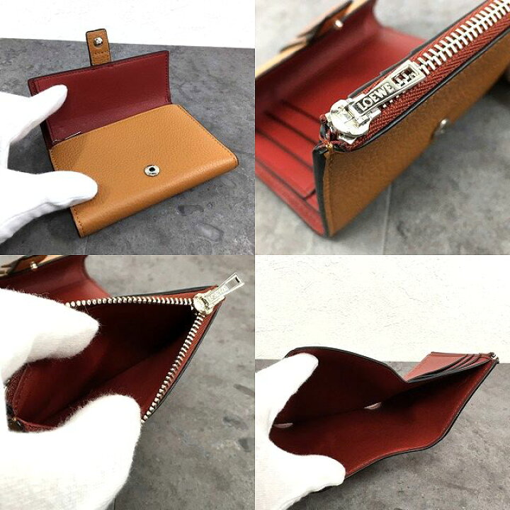 楽天市場】【中古】 送料込み！ 極美品 LOEWE コンパクトウォレット  