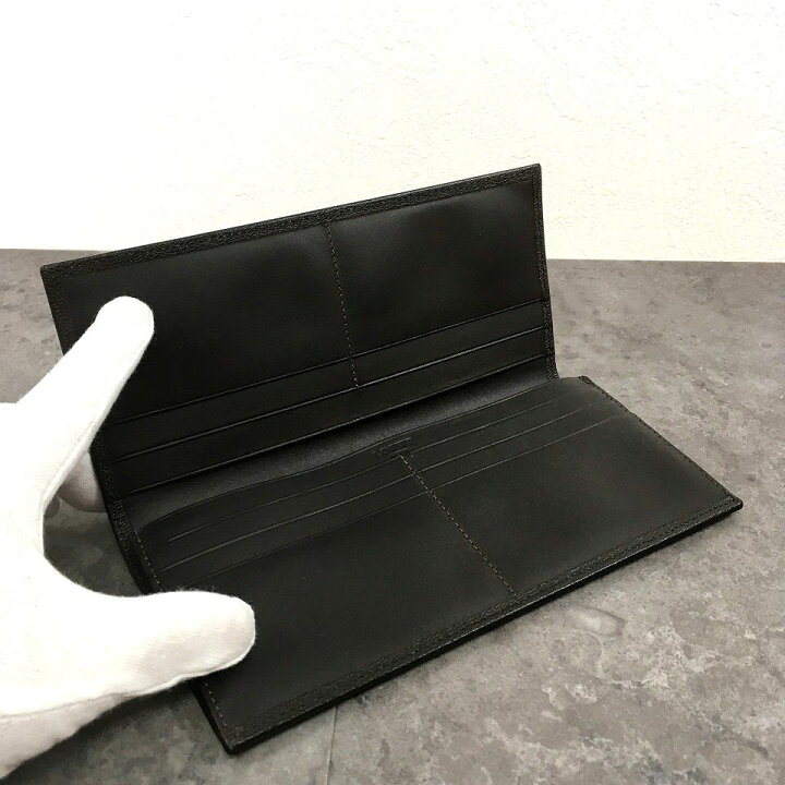 楽天市場】【中古】 送料込み！ 未使用品 LOEWE 長財布 ダークブラウン  