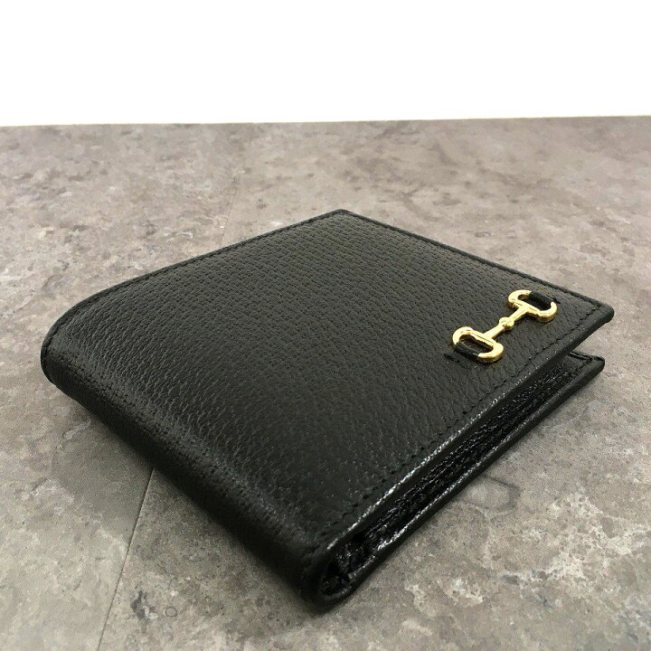 楽天市場】【中古】 送料込み！ 未使用品 GUCCI 二つ折り財布 700464 