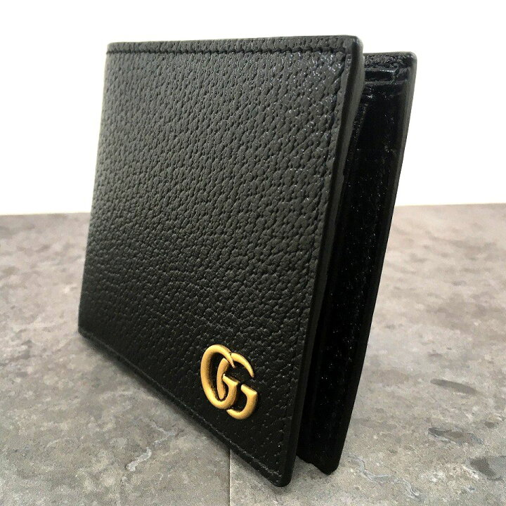 楽天市場】【中古】 送料込み！ 未使用品 GUCCI 二つ折り財布 428725 